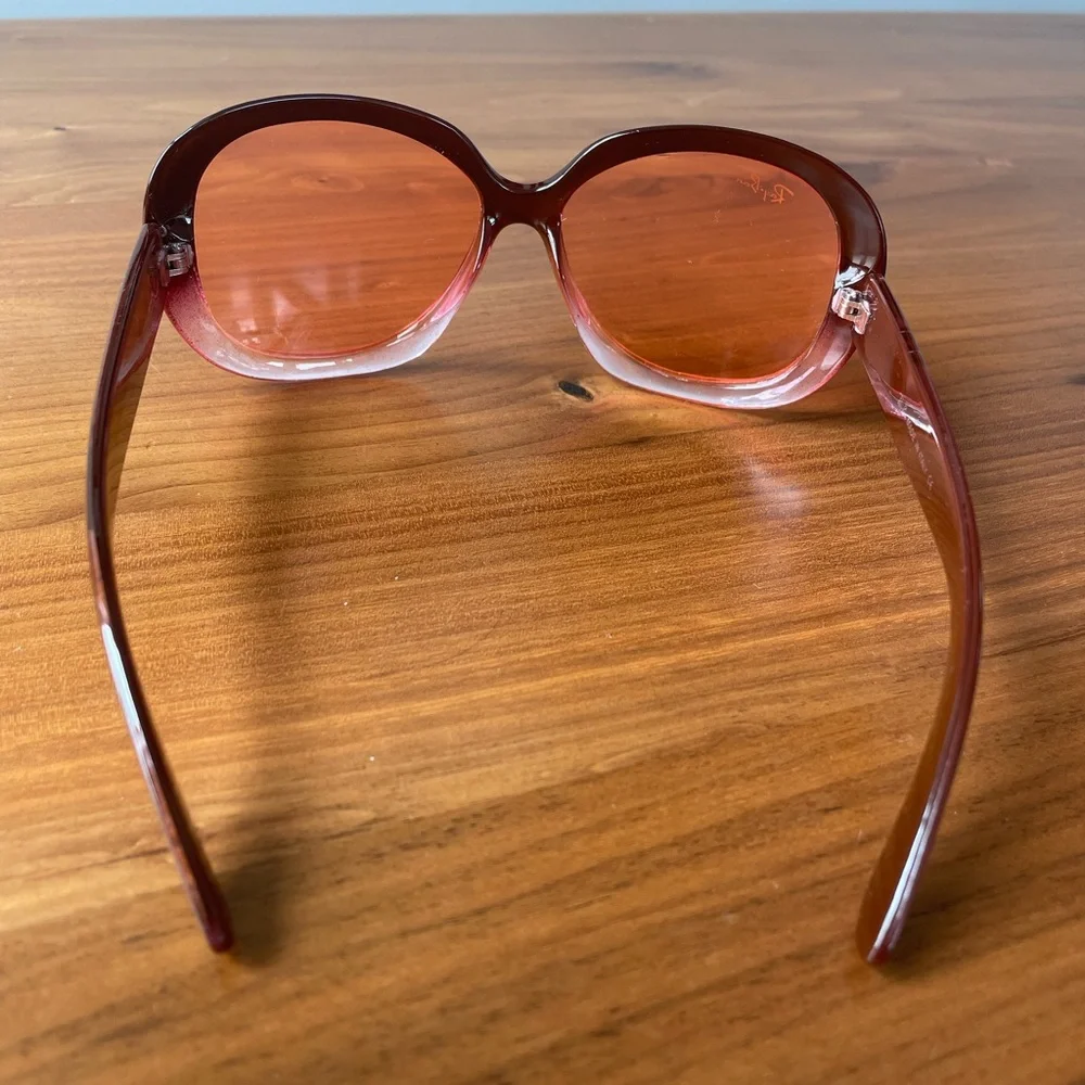 Ray-Ban Women's Gradient Maroon Jackie Ohh sunglasses RB4098